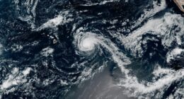 Hurricane Kiko is weakening on a forecast path expected to take it north of Hawaii