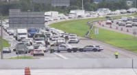 I-4 traffic shut down in Orange County after crash leaves 5 hospitalized