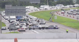 I-4 traffic shut down in Orange County after crash leaves 5 hospitalized