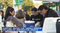 ICE Chicago Operation Midway Blitz: Community rallies to sell tamales for vendor arrested by ICE near Home Depot on SW Side