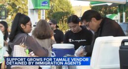 ICE Chicago Operation Midway Blitz: Community rallies to sell tamales for vendor arrested by ICE near Home Depot on SW Side