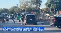 ICE Chicago Operation Midway Blitz: ICE agents arrest several people at 2 Home Depot stores on Southwest Side, across city