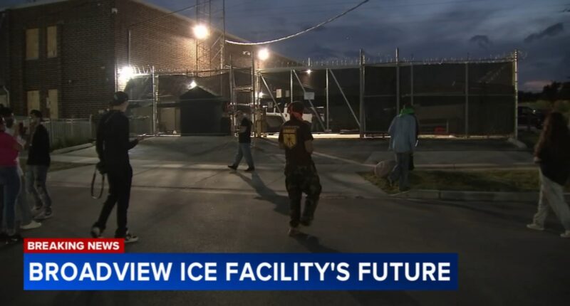 ICE Chicago Operation Midway Blitz: Tensions remain high with Broadview protesters as future of immigration facility uncertain