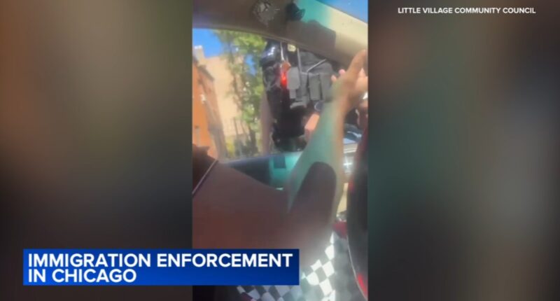 ICE Chicago news: Video appears to show arrest at 24th and Albany 1 day after Little Village parade for Mexican Independence Day