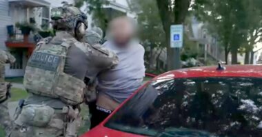 ICE agents break car window to arrest resisting illegal immigrant in exclusive Fox News ride-along