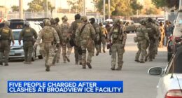 ICE in Chicago protest: Broadview, Illinois leaders to address what they call 'unprovoked' use of chemical agents at ICE facility