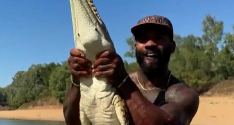 Influencer under investigation over crocodile wrangling