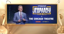 'Inside Jeopardy! Live on Tour' coming to Chicago Theatre in September; Ken Jennings to host game with prizes available