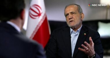 Iranian President Masoud Pezeshkian says Trump’s current path will ‘set fire’ to the Middle East: Full interview