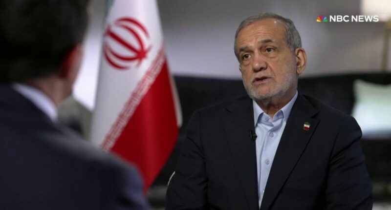 Iranian President says Trump's current path will 'set fire' to the Middle East