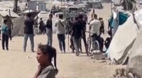 Israeli missiles destroy residential high-rise in Gaza