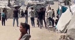 Israeli missiles destroy residential high-rise in Gaza
