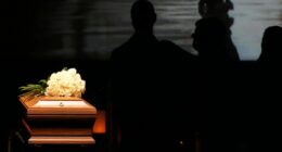 Italian fashion, political and sports figures among thousands bidding farewell to Giorgio Armani