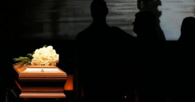 Italian fashion, political and sports figures among thousands bidding farewell to Giorgio Armani