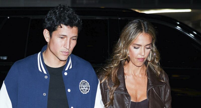 Jessica Alba, 44, shows off PDA on date night with Danny Ramirez, 32