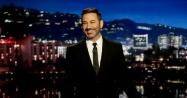 Jimmy Kimmel becomes emotional during monologue after returning to air
