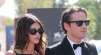 Kaia Gerber packs on the PDA with her boyfriend Lewis Pullman