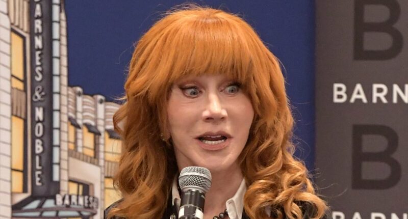 Kathy Griffin, 64, flaunts THIRD facelift in full glam at book event