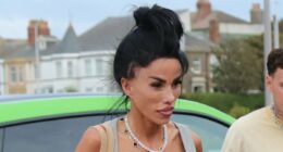 Katie Price displays extreme weight loss as she arrives for tour
