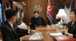 Kim Jong Un arrives in China by armoured train to join Putin and Xi