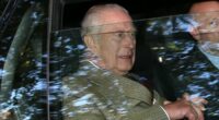 King and Queen arrive for Sunday service at Crathie Kirk as Andrew and Sarah Ferguson are told to avoid Christmas at Sandringham and Prince Harry blames 'men in grey suits' for 'sabotaging' reunion with Charles