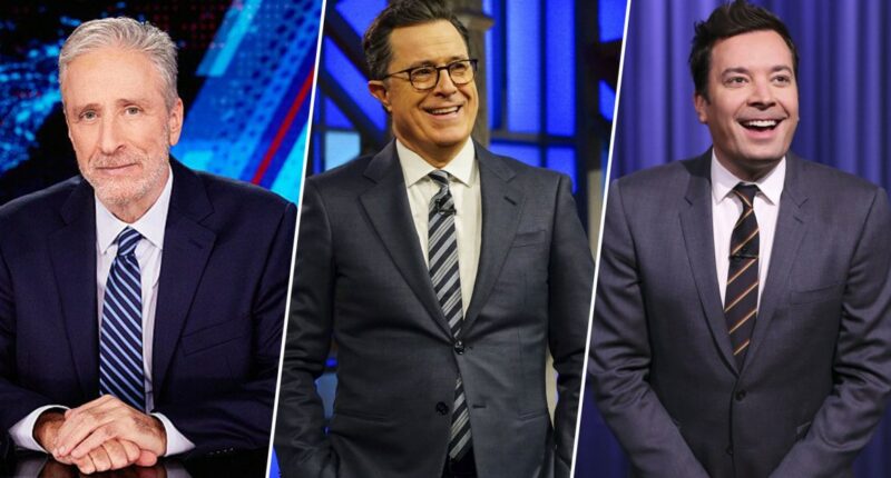 Late-night hosts react to Jimmy Kimmel’s show being pulled off the air