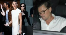Leo DiCaprio wears glasses on outing with girlfriend Vittoria Ceretti