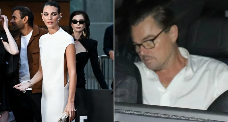 Leo DiCaprio wears glasses on outing with girlfriend Vittoria Ceretti