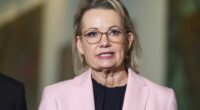 Opposition leader Sussan Ley during a press conference at Parliament House in Canberra on Wednesday 3 September 2025. fedpol Photo: Alex Ellinghausen