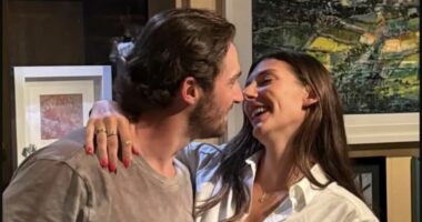 Liam Neeson's son Daniel announces he's ENGAGED to long-term girlfriend amid his famous father's blossoming romance with Pamela Anderson