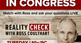 You can watch the hearing with Reality Check host Ross Coulthart Tuesday at 10am ET on 's YouTube channel. Co-host Meagan Ourada will be there to ask your questions LIVE after the hearing wraps up.