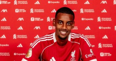 Liverpool CONFIRM British-record £125m Alexander Isak deal