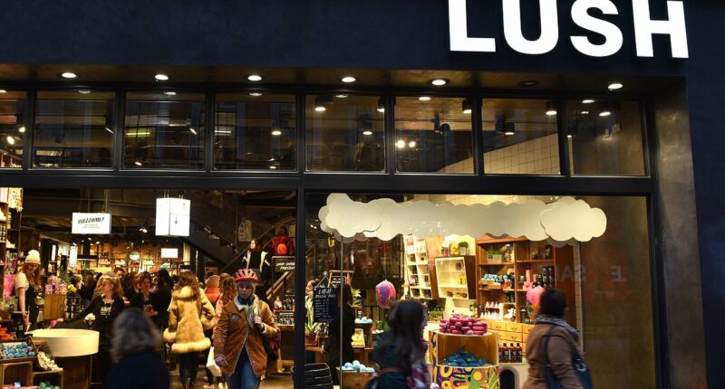 Lush closes ALL stores and shuts website in protest over Palestine