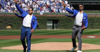 MLB news: Former Chicago Cubs players Sammy Sosa, Derrek Lee inducted into MLB team's Hall of Fame in Wrigley Field ceremony