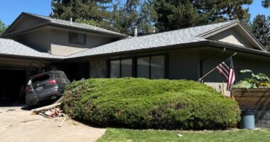 Man chasing ex's mom crashed his SUV into her home: Cops