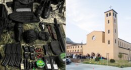 Man drove across country with weapons, made threats after targeting Catholic monastery, officials say