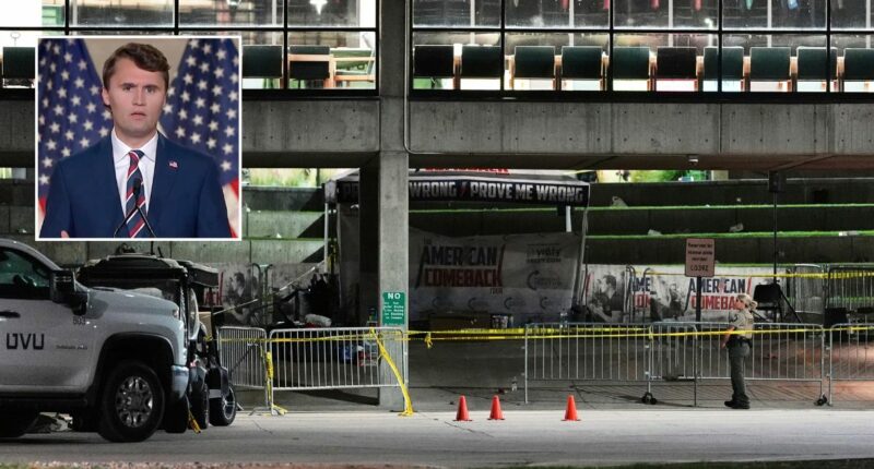 Man sneaks into Charlie Kirk crime scene, takes photos: Cops