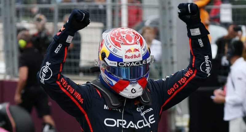 Max Verstappen wins Azerbaijan Grand Prix - as Lando Norris blows big opportunity to close gap on title leader Oscar Piastri following his first lap exit