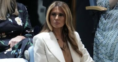 Melania Trump's eye-catching move at Donald's fiery UN speech