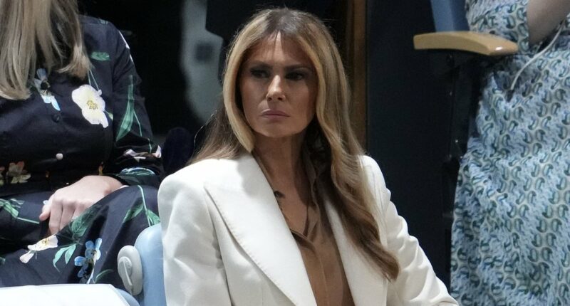 Melania Trump's eye-catching move at Donald's fiery UN speech