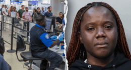 Miami airport chaos as woman grabs crying child from mother, wraps legs around boy to prevent escape