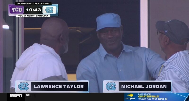 Michael Jordan leads A-listers for Bill Belichick's UNC debut