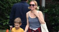 Michelle Williams seen after surprise arrival of fourth child