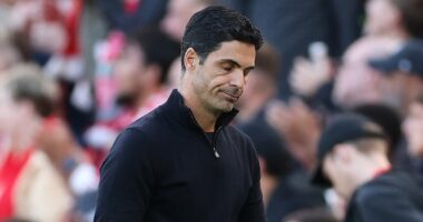 Mikel Arteta admits to major Arsenal flaw but defends his tactics despite 1-0 defeat by title rivals Liverpool