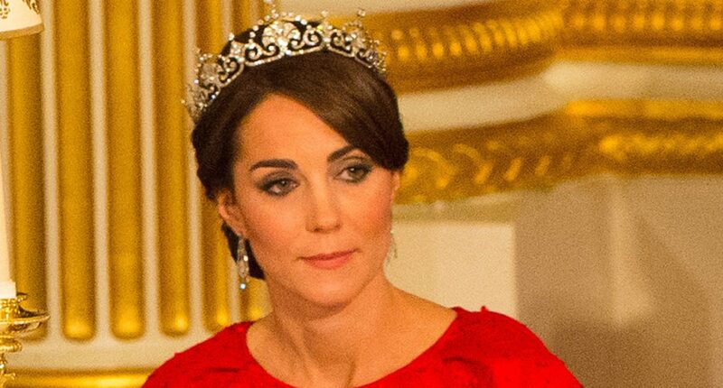 Moment Kate really let her hair down... How Princess of Wales transformed from 'anxious-looking guest' at her first state banquet to confident 'Queen-in-waiting' who captivated Trump