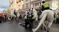 Moment 'Unite the Kingdom' march turned savage