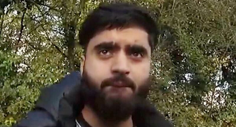 Moment driver is arrested by police after killing 'beautiful' mother