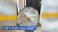 Montgomery severe weather: Power line piece sliced through home 'like a circular saw blade' during storm, woman says