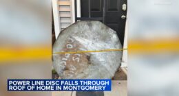 Montgomery severe weather: Power line piece sliced through home 'like a circular saw blade' during storm, woman says