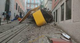 Multiple people killed in central Lisbon funicular crash